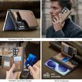 Samsung Galaxy Z Fold8 Ultra Caseme C22 Case RFID Card Wallet - Brown