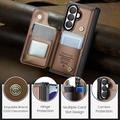 Samsung Galaxy Z Fold8 Ultra Caseme C22 Case RFID Card Wallet - Brown