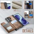 Samsung Galaxy Z Fold8 Ultra Caseme C22 Case RFID Card Wallet - Brown