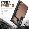 Samsung Galaxy Z Fold8 Ultra Caseme C22 Case RFID Card Wallet - Brown