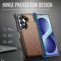Samsung Galaxy Z Fold8 Ultra Caseme C22 Case RFID Card Wallet - Brown