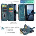Samsung Galaxy Z Fold8 Ultra Caseme C30 Multifunctional Wallet Case - Blue