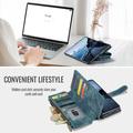 Samsung Galaxy Z Fold8 Ultra Caseme C30 Multifunctional Wallet Case - Blue
