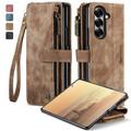 Samsung Galaxy Z Fold8 Ultra Caseme C30 Multifunctional Wallet Case - Brown