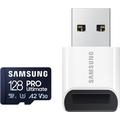Samsung Pro Ultimate MicroSDXC Memory Card with Card Reader MB-MY128SB/WW