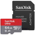 SanDisk Ultra MicroSDXC UHS-I Card SDSQUAR-064G-GN6MA - 64GB