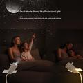 Satellite Projector / Starry Sky Lamp with 25 Projection Films - White