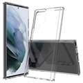 Samsung Galaxy S22 Ultra 5G Scratch-Resistant Hybrid Case - Transparent