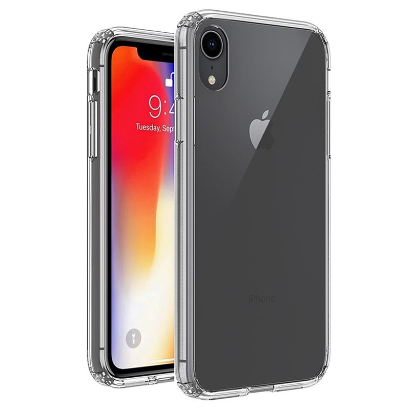 Scratch-Resistant iPhone XR Hybrid Case - Transparent