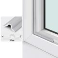 Self-Adhesive Door and Window Sealing Strip / Wind Stopper - 5m - Grey