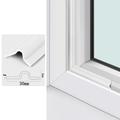 Self-Adhesive Door and Window Sealing Strip / Wind Stopper - 5m - White