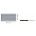 Self-Adhesive EVA Foam Boat Flooring Mat - 120x60x0.6cm - Light Grey
