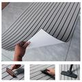 Self-Adhesive EVA Foam Boat Flooring Mat - 240x90x0.6cm - Light Grey