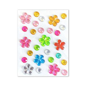Self-Adhesive Rhinestone Crystal Gem Stickers - Blossom