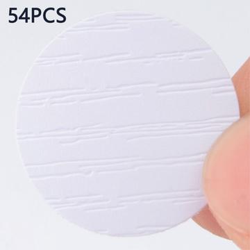 Self-Adhesive Screw Cover Stickers - White