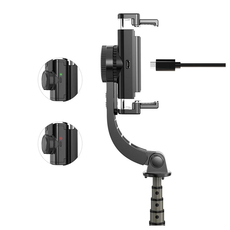 Selfie Stick with Gimbal Stabilizer and Tripod Stand L08
