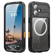 iPhone 17 Shellbox M Series IP68 Waterproof Case - Diving Cover with MagSafe Compatibility - Black