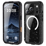 iPhone 17 Pro Max Shellbox M Series IP68 Waterproof Case - Diving Cover with MagSafe Compatibility - Black