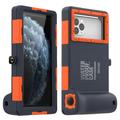 Shellbox Universal Waterproof Case - Black/Orange