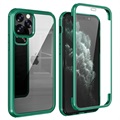 Shine&Protect 360 iPhone 11 Pro Hybrid Case - Green / Clear