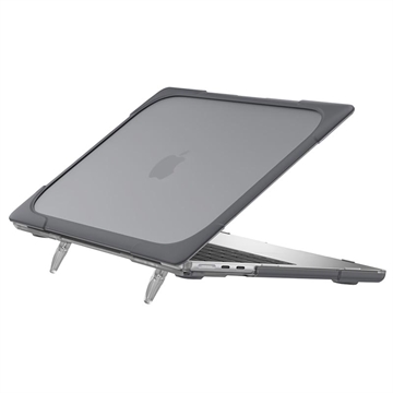 Shockproof MacBook Air 13" (2022) Plastic Case - Grey