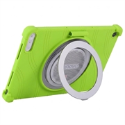 Lenovo Tab Plus Gen 2 Shockproof Silicone Case with Pencil Holder - Green