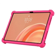 Lenovo Tab Plus Gen 2 Shockproof Silicone Case with Pencil Holder - Hot Pink