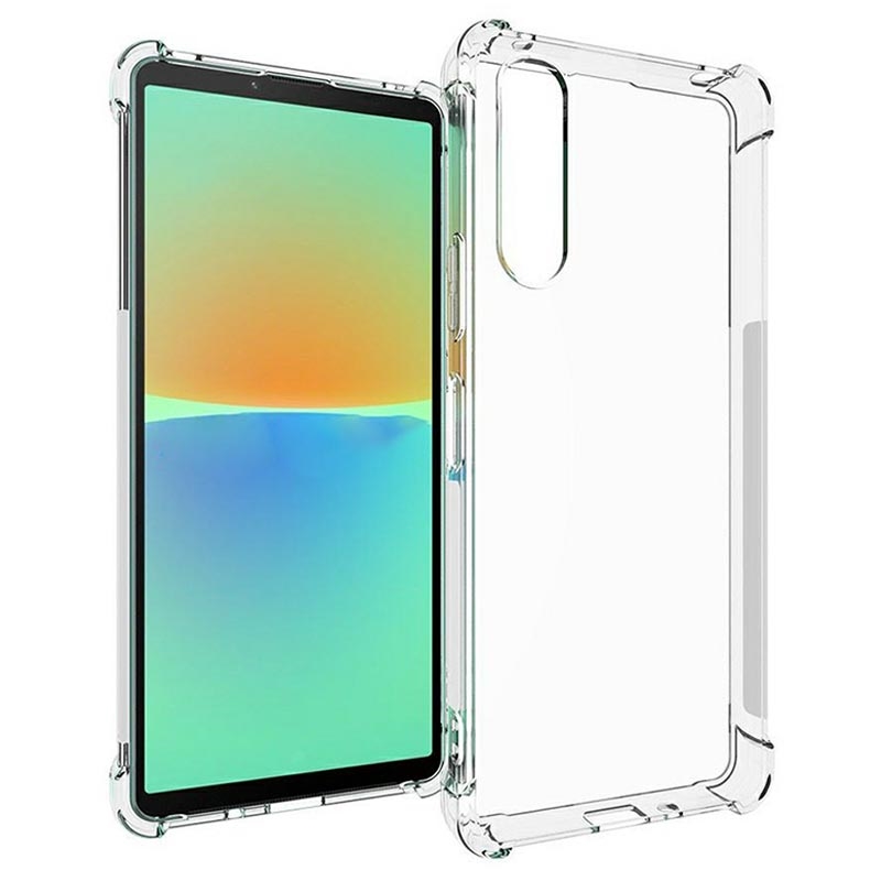 SHIEID Cover Per Sony Xperia 10 V - Custodia In Silicone Morbido TPU Antiurto, Colore Verde, Sottile E Leggera