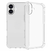 iPhone 16 Plus Shockproof TPU Case - Transparent