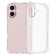 iPhone 16 Shockproof TPU Case - Transparent