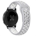 Samsung Galaxy Watch Active Silicone Band - White  / Grey