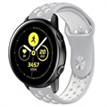 Samsung Galaxy Watch Active Silicone Band - White  / Grey