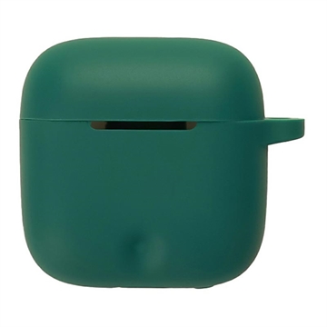 Honor Earbuds 5e Silicone Case with Buckle - Blackish Green