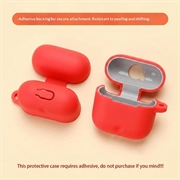 Honor Earbuds 5e Silicone Case with Buckle - Red