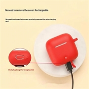 Honor Earbuds 5e Silicone Case with Buckle - Red