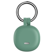 Samsung Galaxy SmartTag3 Silicone Case with Keychain - Blackish Green