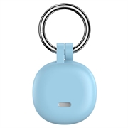 Samsung Galaxy SmartTag3 Silicone Case with Keychain - Light Blue