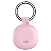 Samsung Galaxy SmartTag3 Silicone Case with Keychain - Pink