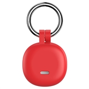 Samsung Galaxy SmartTag3 Silicone Case with Keychain - Red