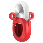 Samsung Galaxy SmartTag3 Silicone Case with Keychain - Red