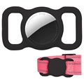 Apple AirTag Silicone Case for Pet Collar - Black