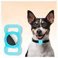 Apple AirTag Silicone Case for Pet Collar - Blue