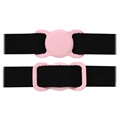 Apple AirTag Silicone Case for Pet Collar - Pink