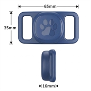 Samsung Galaxy SmartTag3 Silicone Case for Pet Collar - Dark Blue