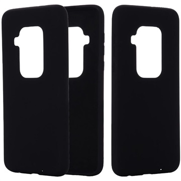 Motorola One Zoom Silicone Case - Flexible and Matte - Black