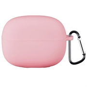 Xiaomi Redmi Buds 8 Pro Silicone Case with Carabiner - Pink