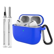 AirPods Pro 3 Silicone Case with Carabiner and Cleaning Pen