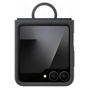 Samsung Galaxy Z Flip7 FE Silicone Cover with Ring EF-PF741TBEGWW - Black