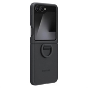 Samsung Galaxy Z Flip7 FE Silicone Cover with Ring EF-PF741TBEGWW - Black