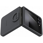 Samsung Galaxy Z Flip7 FE Silicone Cover with Ring EF-PF741TBEGWW - Black